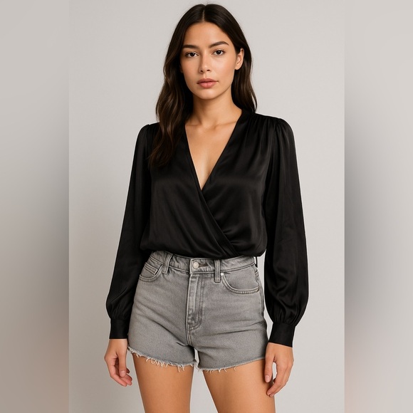 Old Navy Mint Pinstripe Blouse - Picture 10 of 10